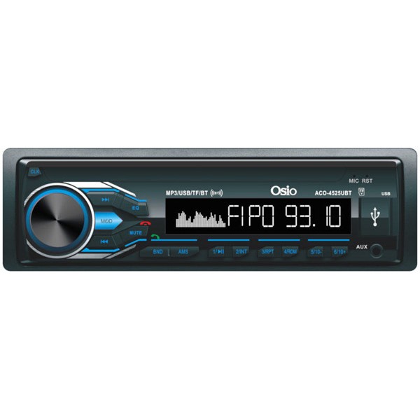 OSIO ACO-4525UBT CAR RADIO USB/BLUETOOTH/SD/AUX-IN